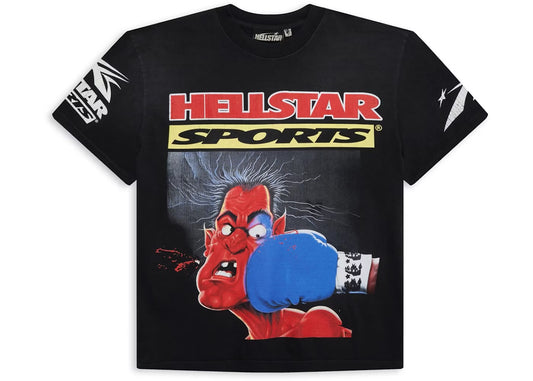 Hellstar Knock-Out T-Shirt Black