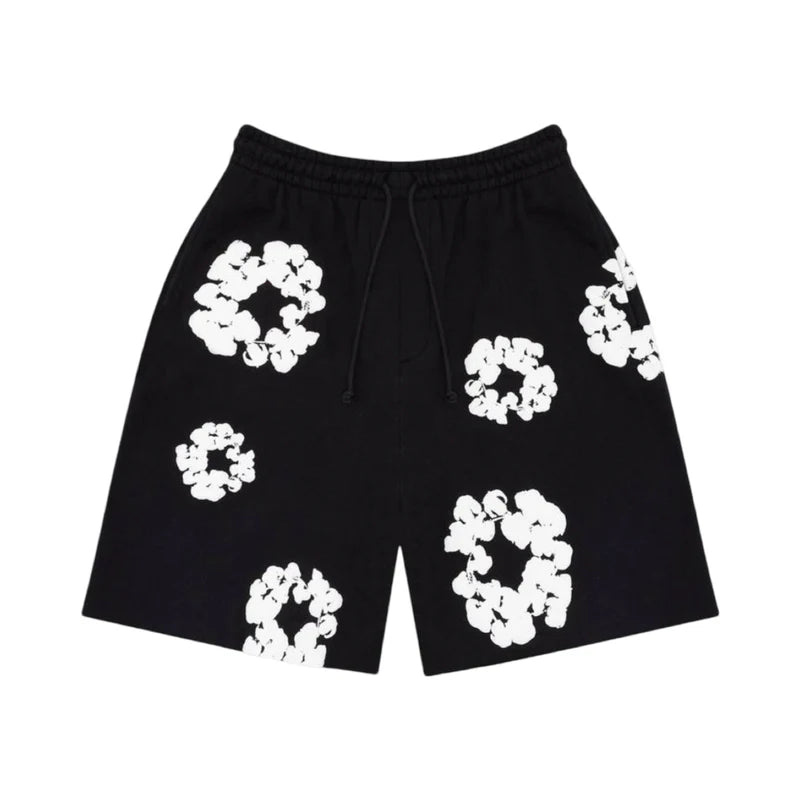 Denim Tears The Cotton Wreath shorts “black”