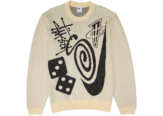 Nike x Stussy Knit Sweater Natural