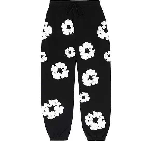 Denim Tears The Cotton Wreath sweatpants 'Black'