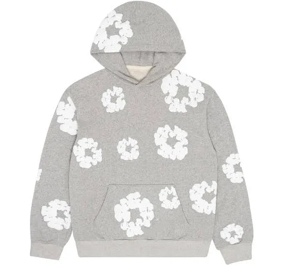 Denim Tears The Cotton Wreath Hooded Sweatshirt 'grey'