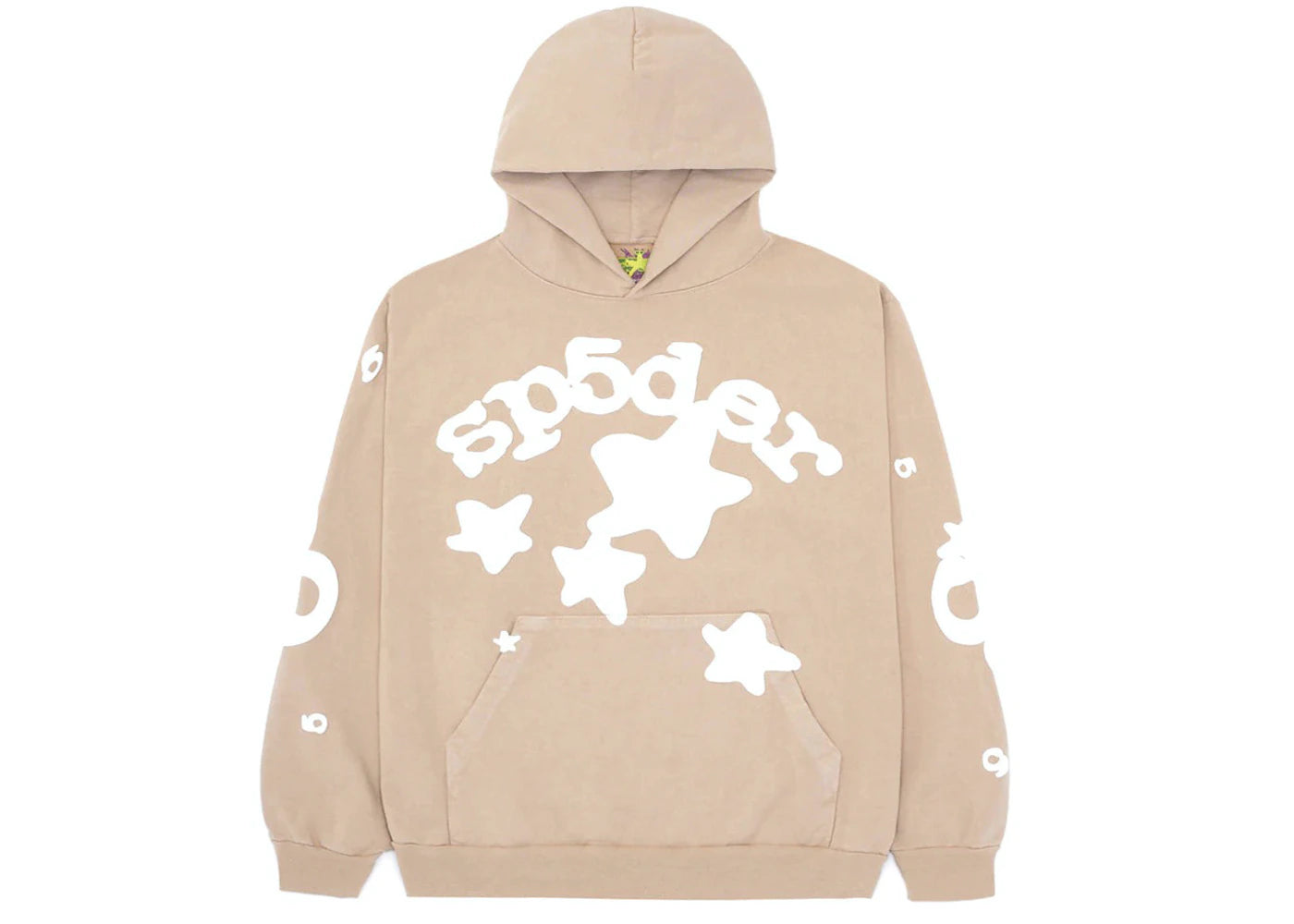 Sp5der Beluga Hoodie Sand/Brown